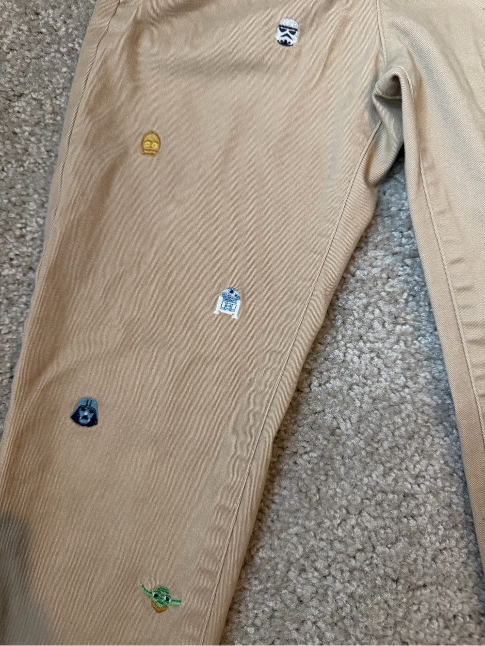 Janie and Jack Star Wars Khaki Pants - Picture 3 of 5